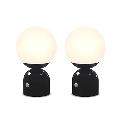 Mila Marble Led Table Lamp Bundle (10")