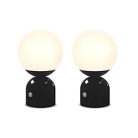 Mila Marble Led Table Lamp Bundle (10")