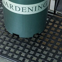 Folding Potting Bench Table, Metal Garden Workstation, Work Bench with Large Build-In Bag with Cover, 5 Hanging Hooks & Storage Shelf, Flourishes