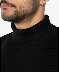Spring + Mercer Men's Ribbed Turtle Neck Sweater
