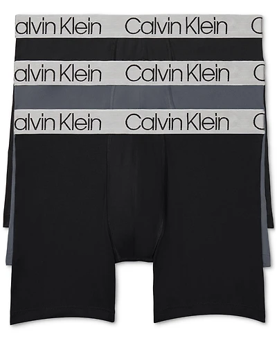 Men's 3-Pack Chromatic Microfiber Boxer Brief Underwear