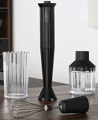 Alessi Plisse Hand Blender Set
