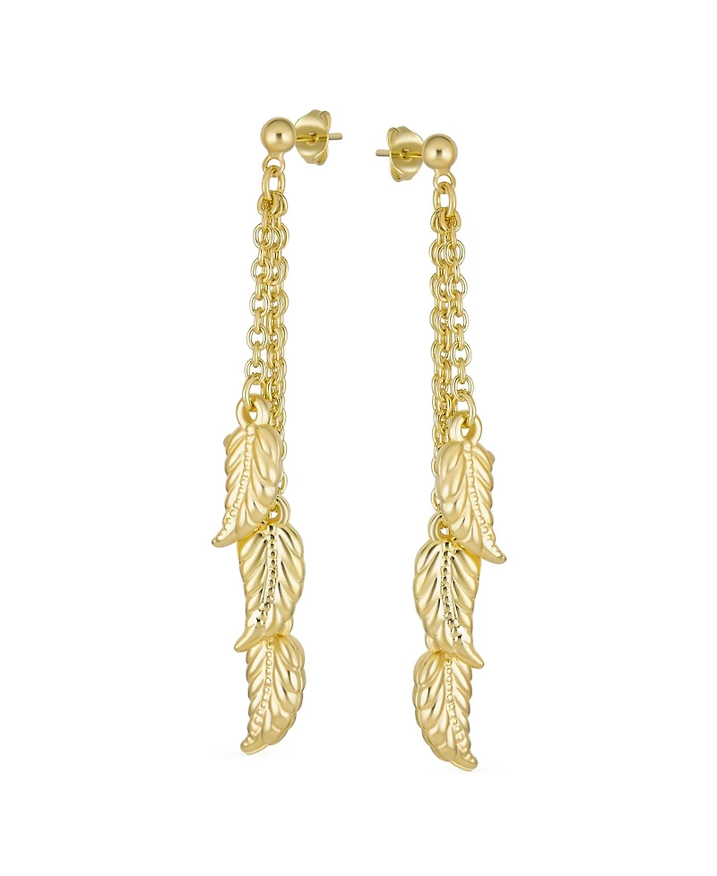 Bling Jewelry Fine Italian Rolo Link Cable Chain Necklace 14K Yellow Plated Silver 16-24 Inch