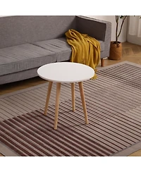 Streamdale Sophisticated Round Coffee Table 550mm Diameter, High Foot Design