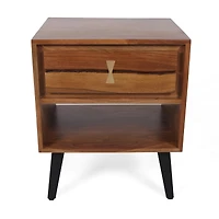 Streamdale Furniture 19.5x15.5x21.5" Asther Bedside Table