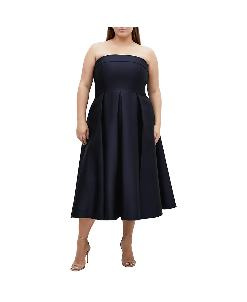City Chic Women's Tiffany Strapless Midi Dress