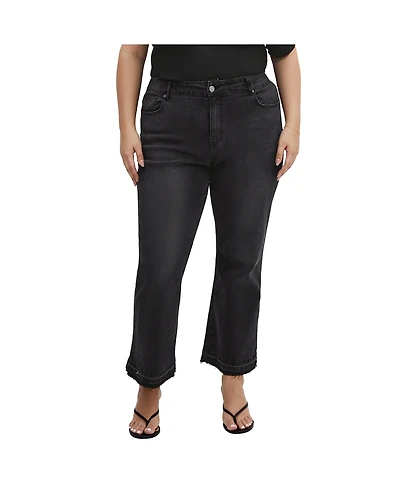 City Chic Plus Paloma Kick Flare Jean