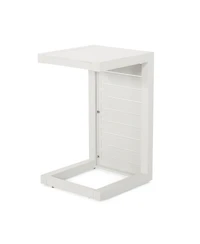 Streamdale Cape Coral Alu C-Shaped Table Grey
