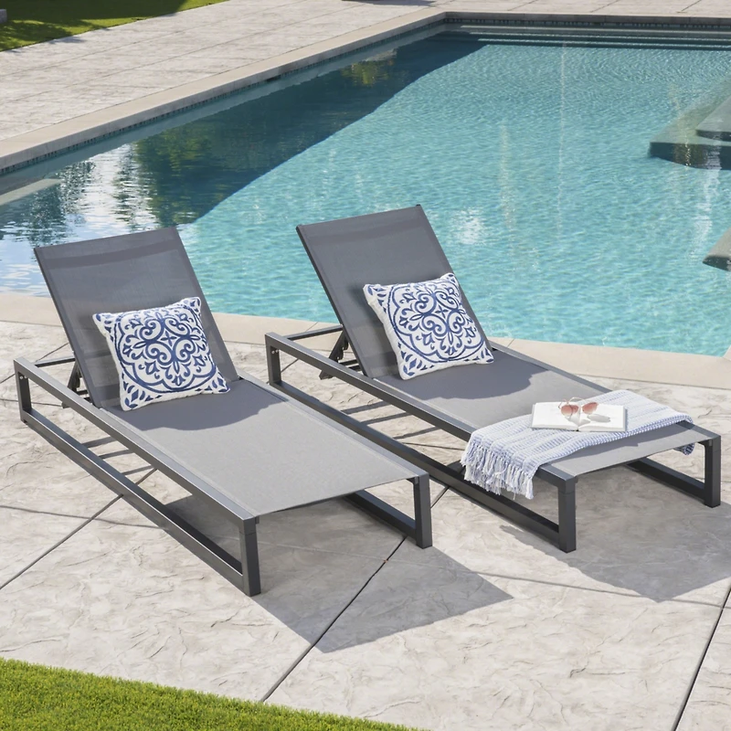 Streamdale Venice Chaise Lounge(Set Of 2)