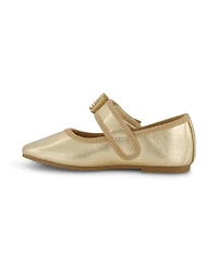 Jessica Simpson Toddler Girls Amy Crystal Bow Ballet Flat