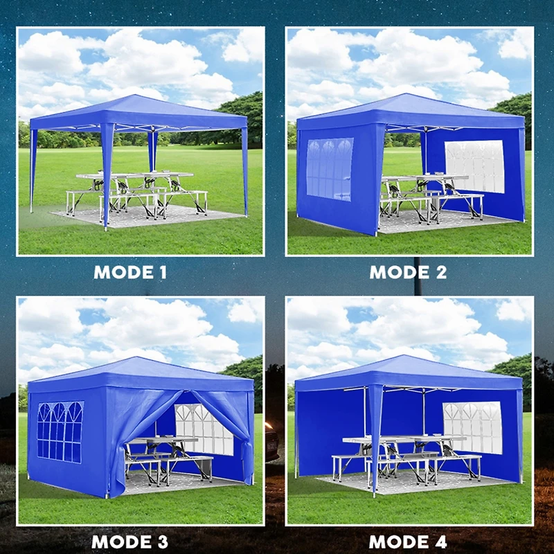 Streamdale 10'x10' Pop-Up Canopy with Sidewalls