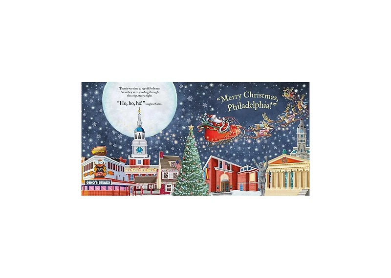 Barnes & Noble Santa Is Coming to Philadelphia by Steve Smallman