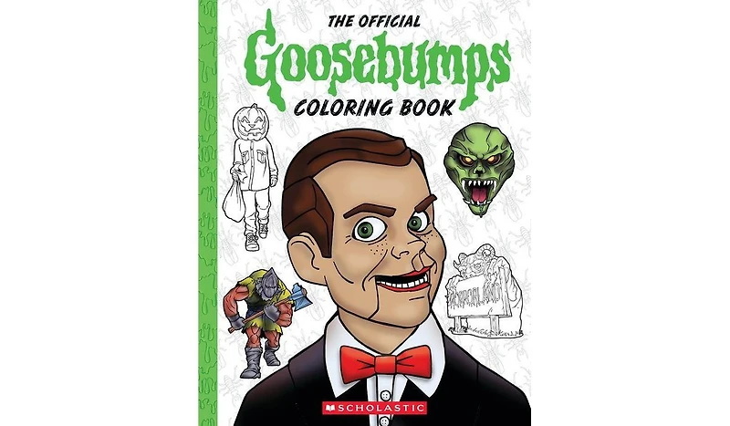 Barnes & Noble Goosebumps: The Official Coloring Book by Jenna Ballard
