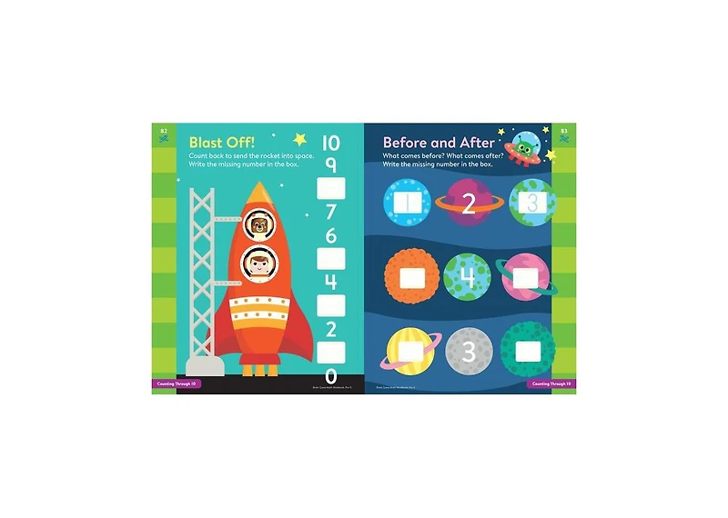 Barnes & Noble Brain Quest Math Workbook: Pre-Kindergarten by Workman Publishing