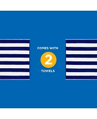 Ben Kaufman Striped Towel - Absorbent