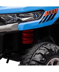 Streamdale Furniture 24V Ride On Truck 2 Seater Ride On Utv with 2x200W Motor Ride On Dump Truck with Dump Bed/Shovel Ride On Car with Remote Control