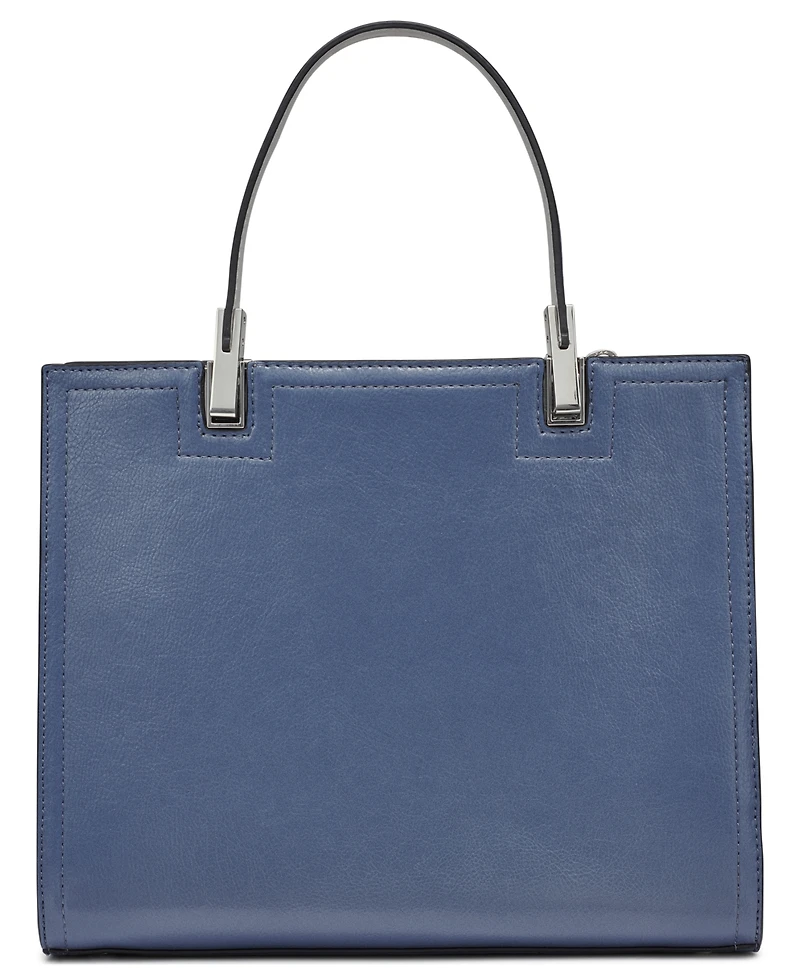 Calvin Klein Verne Mixed Material Convertible Satchel