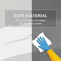 Foam Play Set for Toddlers and Children, Easy-to-clean 2 Piece Soft & Safe Kids Climbing Set for Crawling or Sliding, Light Gray