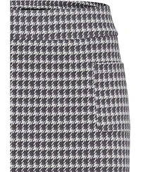 Olsen Women's Houndstooth Pull-On Skirt