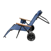 Streamdale 2-in-1 Beach Cart and Lounge Chair