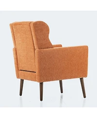 Slickblue Modern Chenille Arm Chairs for Living Room Stylish and Comfortable Seating