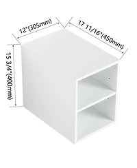 Simplie Fun 72" Soft-Close Bathroom Vanity with Resin Sink and Ample Storage