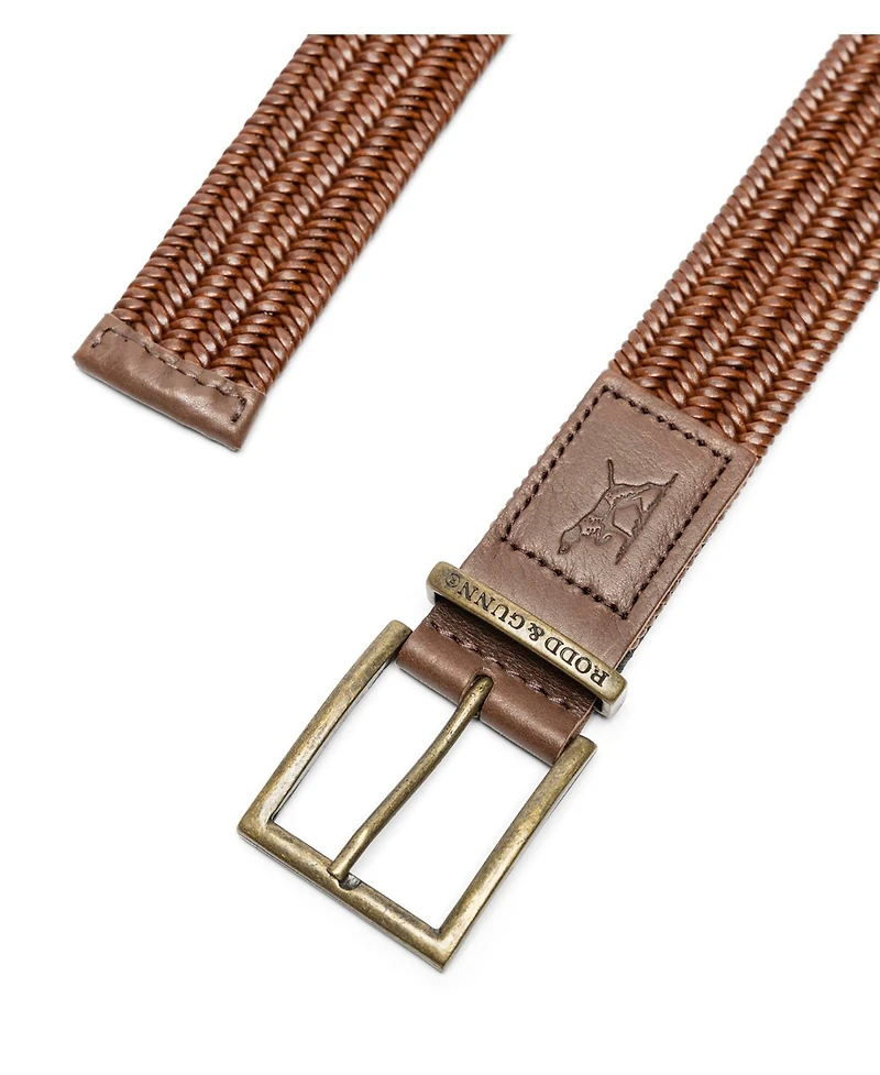 Rodd & Gunn Men's Stirling Stretch Leather Belt