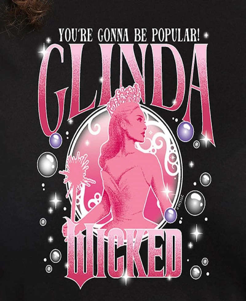 Hybrid Apparel Plus Wicked Glinda Graphic Pullover T-Shirt