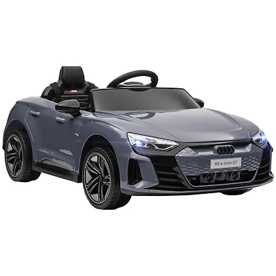 Kids Ride on Car, 12V Licensed Audi Rs E-tron Gt 3.1 Mph Electric Car for Kids, Ride-on Toy for Boys and Girls with Remote Control, 4 Wheels with Susp