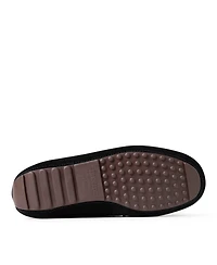 Fireside By Dearfoams Women's Mel Genuine Shearling Moccasin Slipper