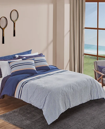 Lacoste Home Micro Logo 3-Pc. Comforter Set