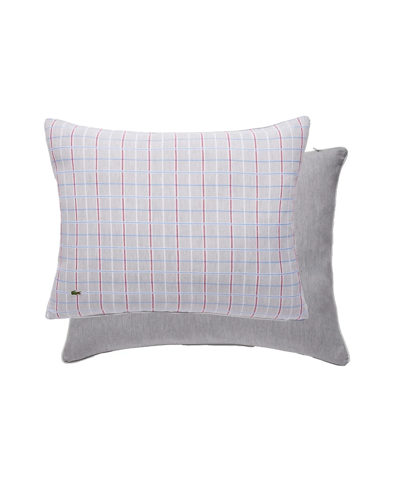 Lacoste Home Racquet Check 3-Pc. Comforter Set, King