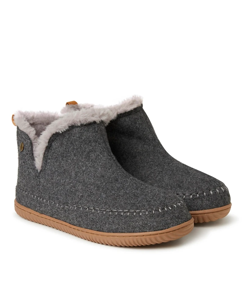 Dearfoams Men's Alpine by Men s Brixen Bootie Slipper