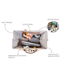 Childhome Baby Canvas Mommy Bag
