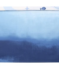 Lambs & Ivy Bubbles & Squirt 3-Piece Whale/Ocean Aquatic Baby Crib Bedding Set