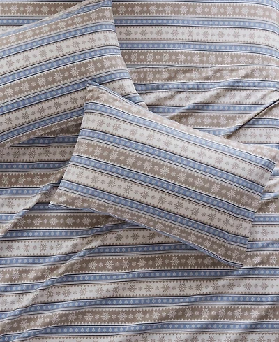 Woolrich Printed Flannel 3-Pc. Sheet Set, Twin