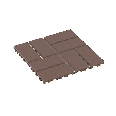 Streamdale Waterproof Interlocking Deck Tiles (44 Pc)