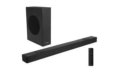 Westinghouse 5.1.2 Channel Sound Bar for Smart Tv, Surround Sound w/Dolby Atmos & Dolby Digital Plus, Wireless Subwoofer, Height Speakers, Bluetooth,