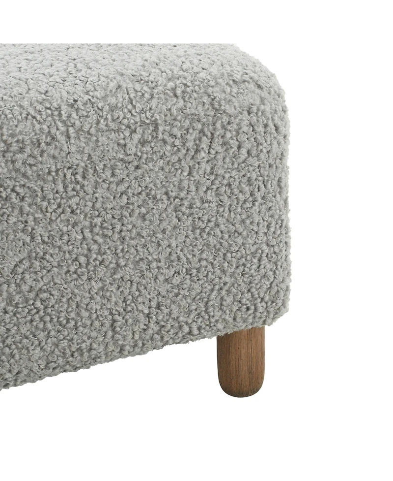 Streamdale Comfortable Ottoman, Grey