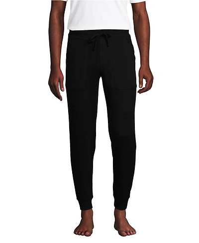 Lands' End Men's Brushed Rib Jogger Pants