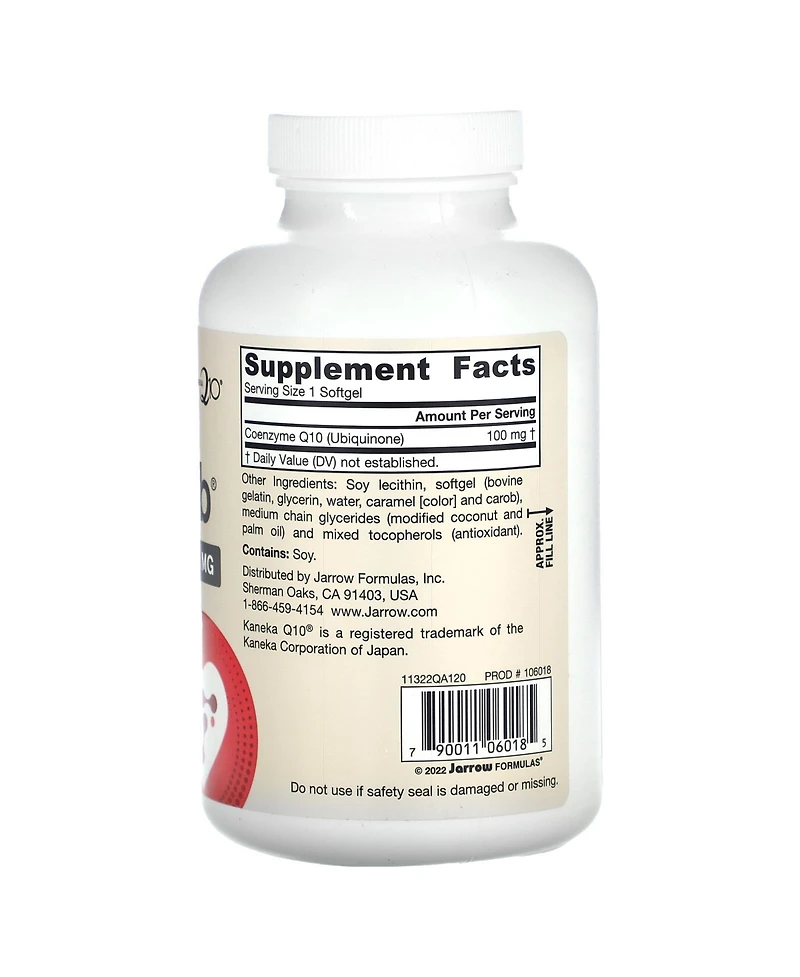 Jarrow Formulas Q-Absorb 100 mg