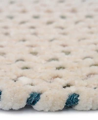Capel Dramatic Static 0027 2'3"x9' Oval Runner Area Rug
