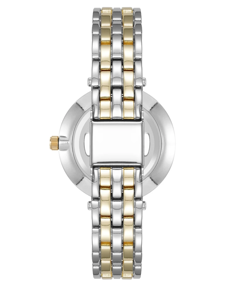 Anne Klein Women's Quartz Everyday Roman Numeral Two-Tone Alloy Metal Watch, 32mm