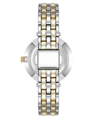 Anne Klein Women's Quartz Everyday Roman Numeral Two-Tone Alloy Metal Watch, 32mm