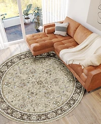 Dalyn Hatay Washable HY1 8'x8' Round Area Rug