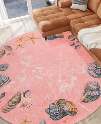 Dalyn Seabreeze Washable SZ9 8'x8' Round Area Rug