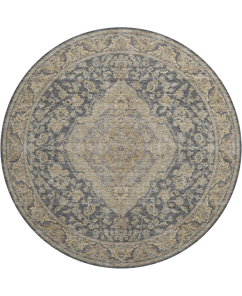 Dalyn Hatay Washable HY3 8'x8' Round Area Rug