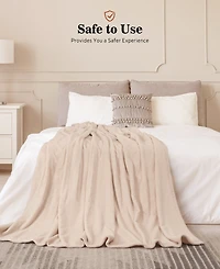Sealy Heated Flannel Blanket