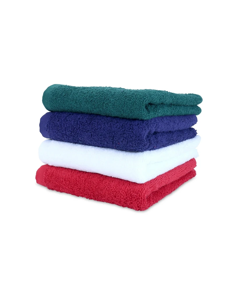 Arkwright Home Terry Polishing Hand Towels (12 Pack), 16x27 in., Heavy 550 Gsm, Absorbent Cotton, Multi-Purpose, Reusable, Color Options