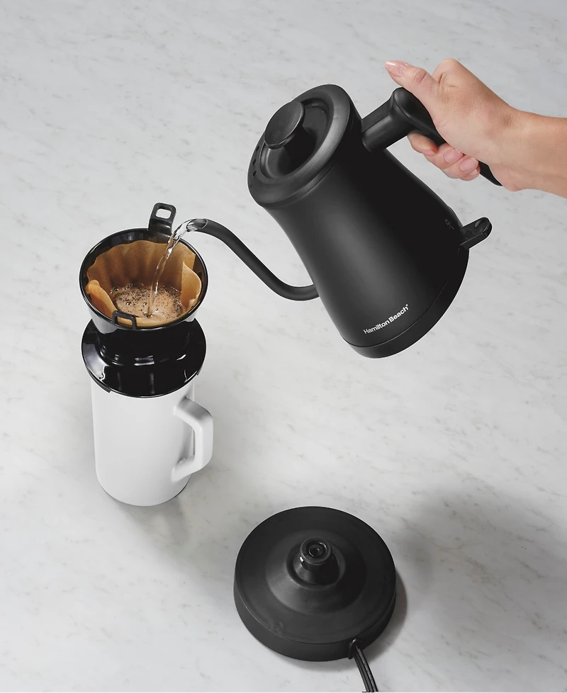 Hamilton Beach 1200 Watts Compact Gooseneck Kettle
